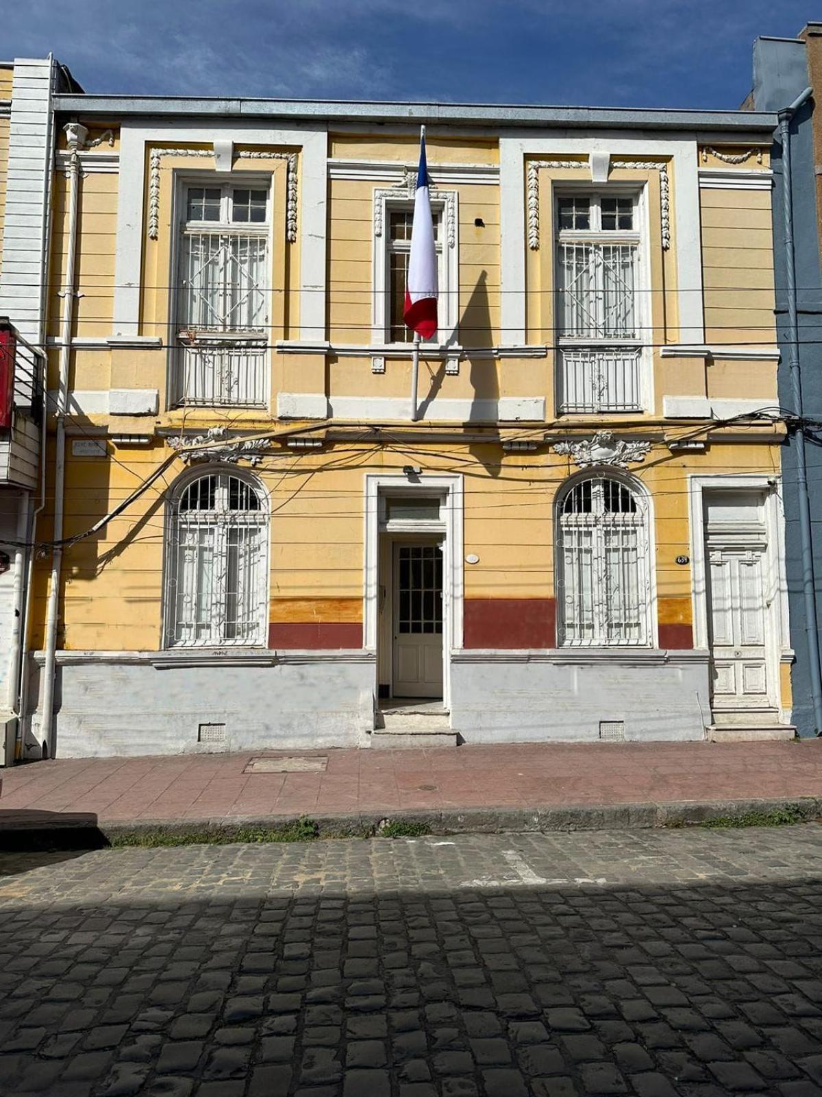Hotel Das Gelbe Haus Valparaíso Esterno foto